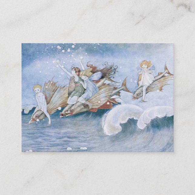 Elves and Fairies Business Card (Front)