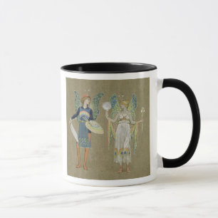 Elves and Fairy Painters, from 'The Snowman' 1899 Mug