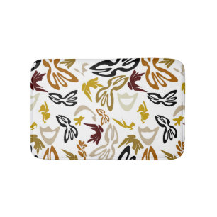 Elves, Butterflies and Masks 1 Bath Mat