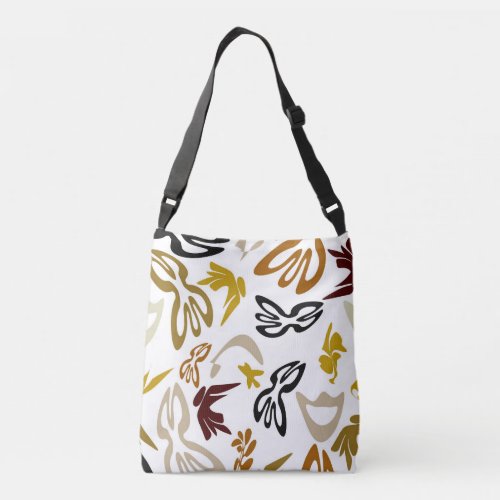 Elves Butterflies and Masks 1 Crossbody Bag