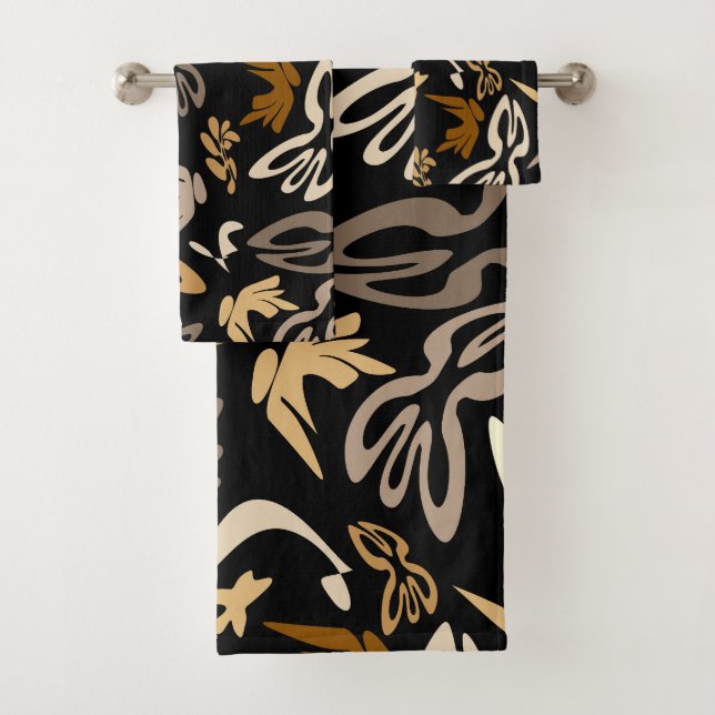 Elves, Butterflies and Masks 2 Set Towels (Insitu)