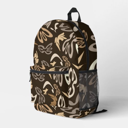 Elves Butterflies and Masks 3 Printed Backpack