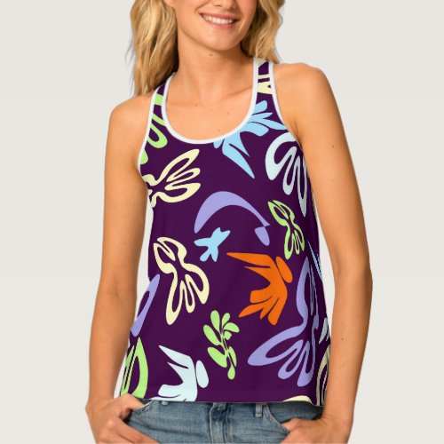 Elves Butterflies and Masks 5 Tank Top