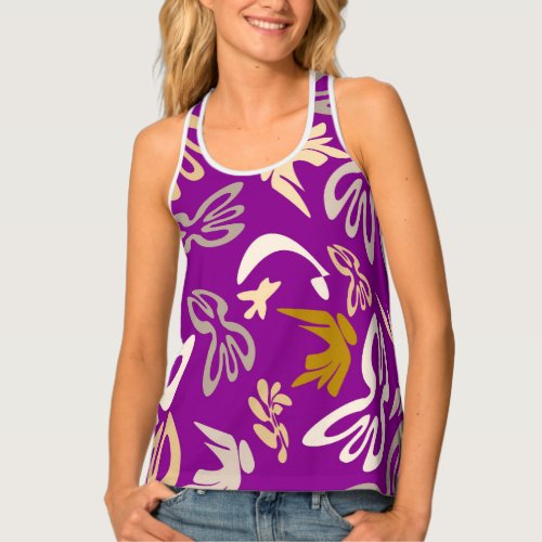 Elves Butterflies and Masks 6 Tank Top