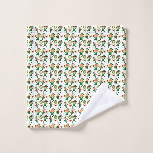 Elves Elves Elves Wash Cloth (Wash Cloth)