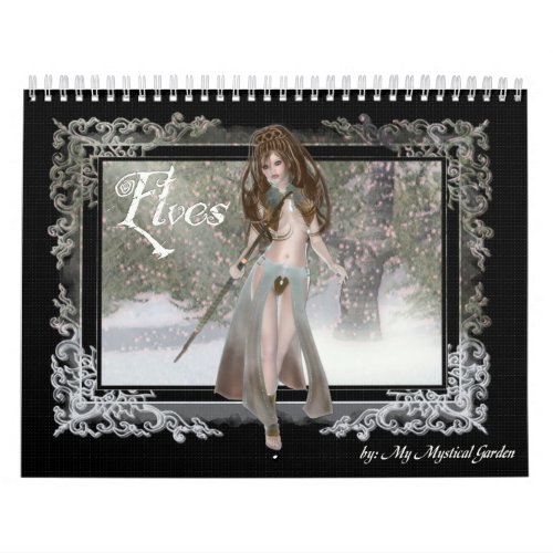 Elves Fantasy 2011 Calendar