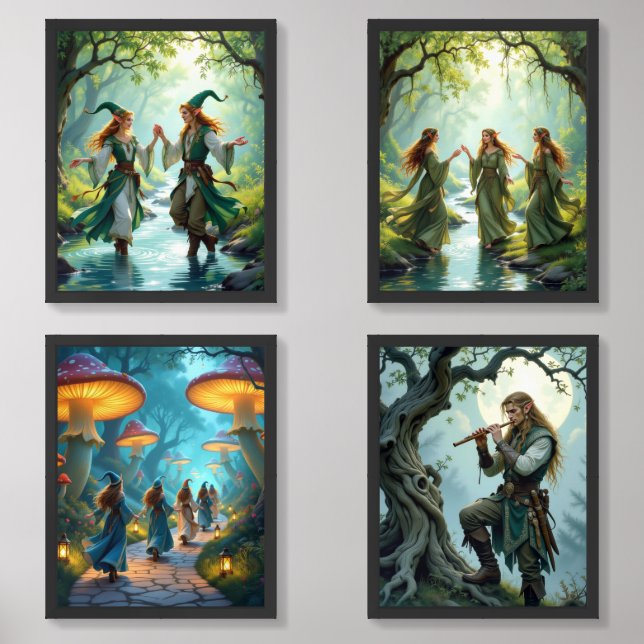 Elves  wall art sets (Front)