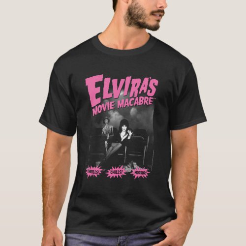 Elvira Mistress Of The Dark Movie Macabre T_Shirt
