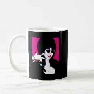 Elvira popart 1 coffee mug