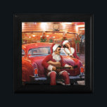 Elvis and Marilyn Christmas Jewelry Box<br><div class="desc">Elvis and Marilyn Christmas sing-a-long</div>