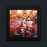 Elvis and Marilyn Christmas Jewelry Box<br><div class="desc">Elvis and Marilyn Christmas sing-a-long</div>