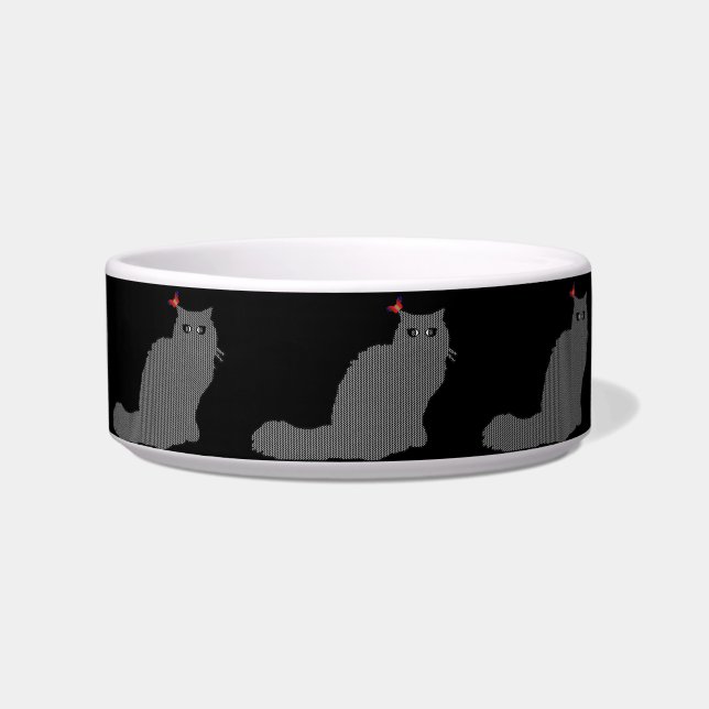 Elvis, cat bowl (Front)