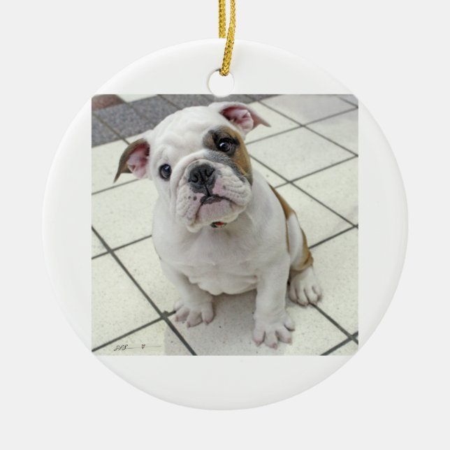 elvis ceramic ornament (Front)