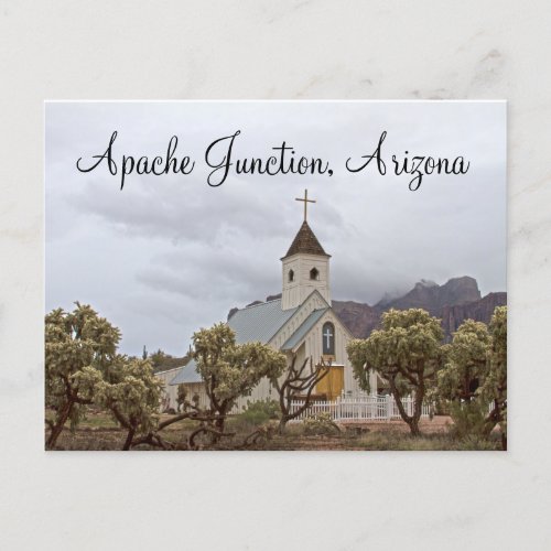 Elvis church Apache Junction Arizona Postcard