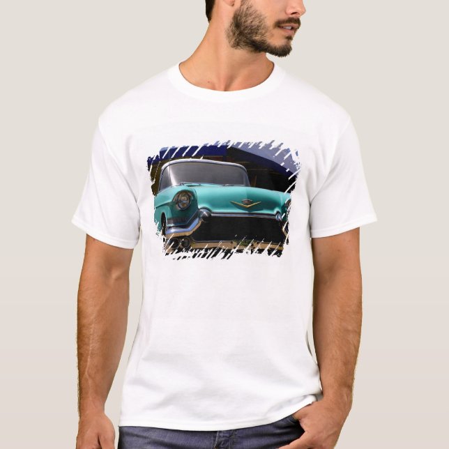 Elvis Presley's Green Cadillac Convertible in T-Shirt (Front)