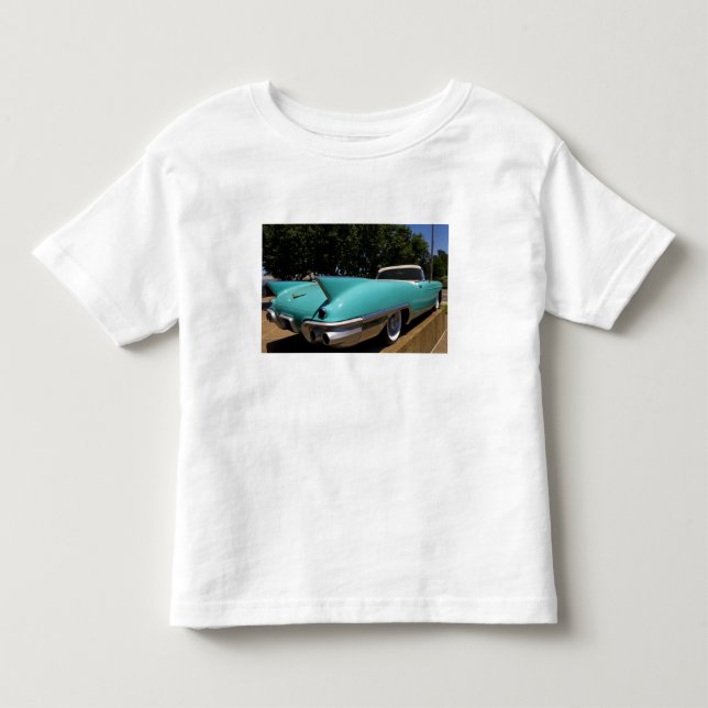 Elvis Presley's Green Cadillac Convertible in Toddler T-shirt (Front)