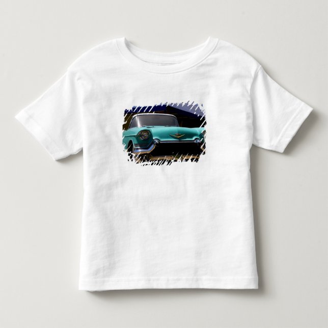 Elvis Presley's Green Cadillac Convertible in Toddler T-shirt (Front)