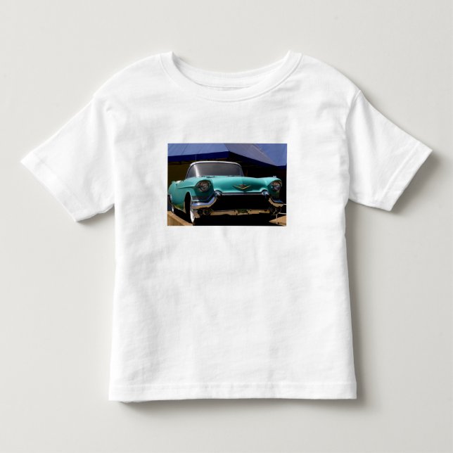 Elvis Presley's Green Cadillac Convertible in Toddler T-shirt (Front)