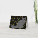 Elvis the cat/Live Love Laugh Card