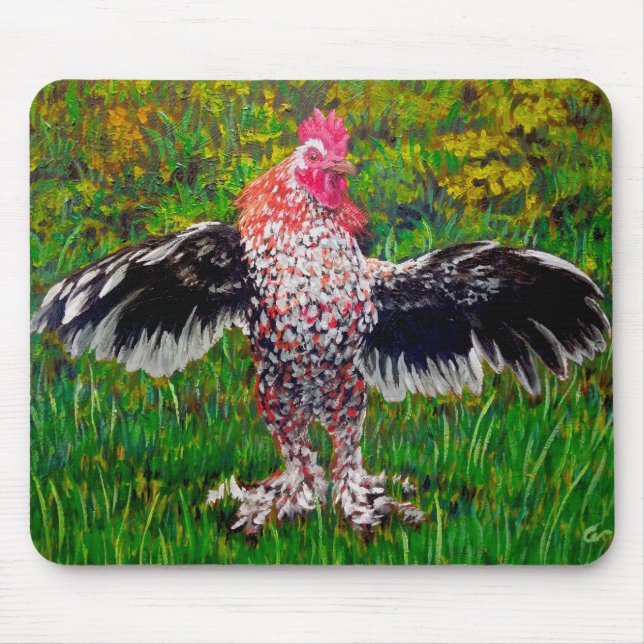 Elvis the Chicken Mousepad (Front)