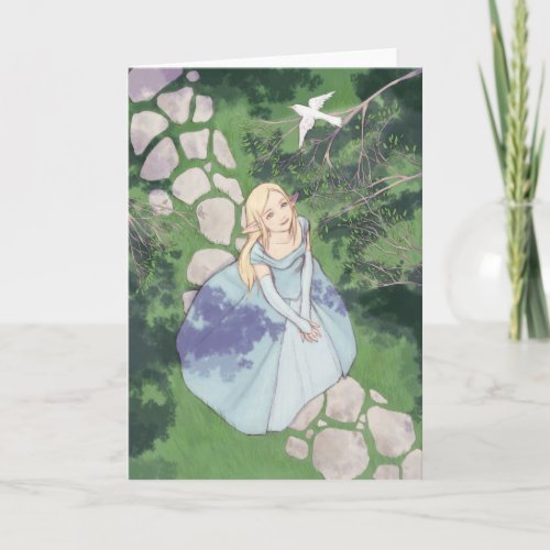 Elvish Greeting Card