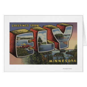 Ely, MinnesotaLarge Letter ScenesEly, MN Cards