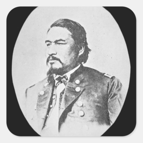 Ely Samuel Parker 1828_95 Seneca Chief and Feder Square Sticker
