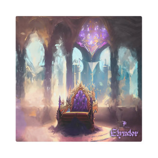 Elyndor Crystal Citadel Wall Art