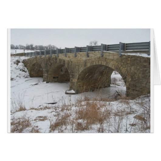 Ely's Historic Stone bridge Cards (Front Horizontal)