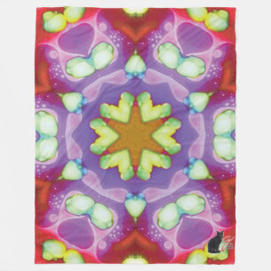 Elysium Kaleidoscope Fleece Blanket