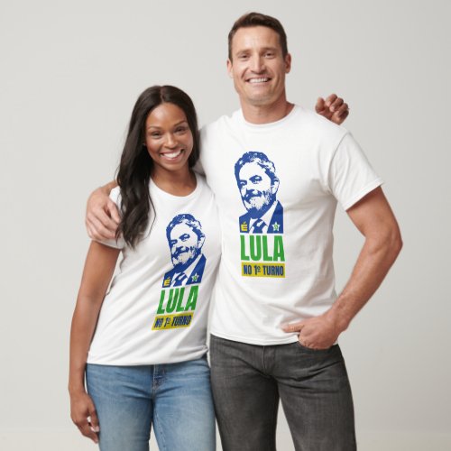Em 2022  Lula no primeiro turno eleies Brasil T T_Shirt