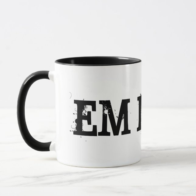 Em Dash Writing Mug (Left)