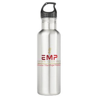 EM Podcast Stainless Steel Water Bottle 