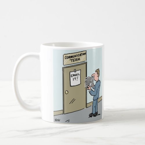 Email Communications Department Coffee Mug