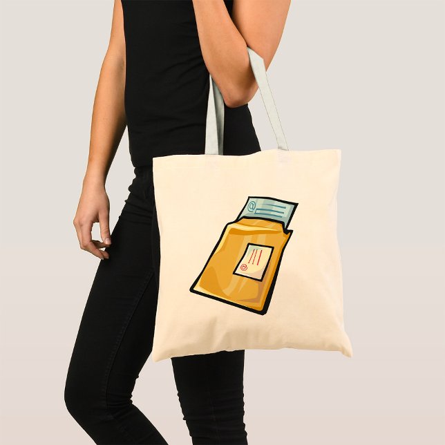 Email Envelope Digital Mail and Newsletter Tote Bag (Creator Uploaded)