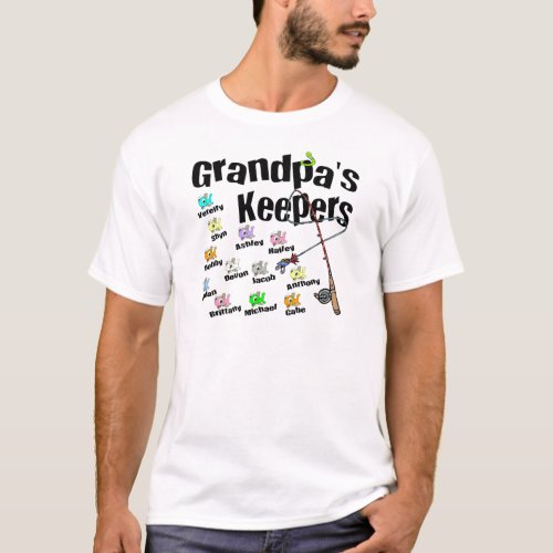 Email me first for Grandpas Keepers T_Shirt