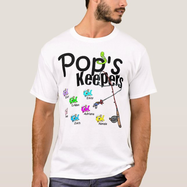 Email me FIRST for Pop's Keepers T-Shirt (Front)