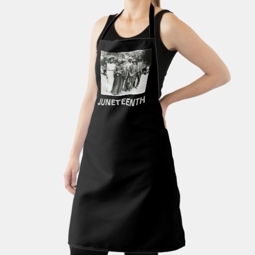 Emancipation Day African Americans Juneteenth 619 Apron
