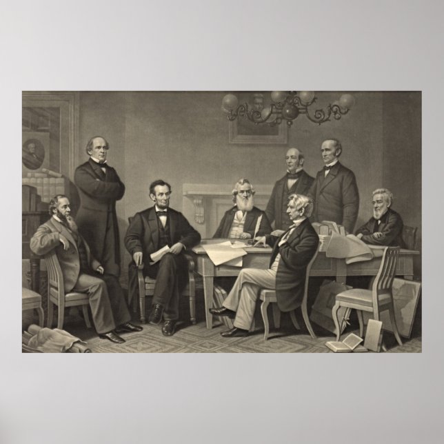 Emancipation Proclamation 1866 Poster (Front)