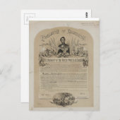 Emancipation Proclamation B B Russell & Co (1868) Postcard | Zazzle