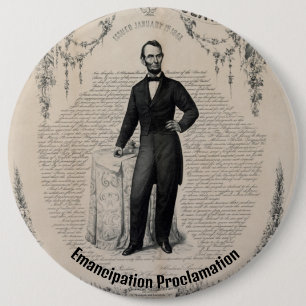 Emancipation Proclamation Button