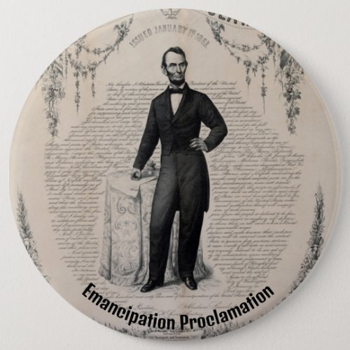 Emancipation Proclamation Button