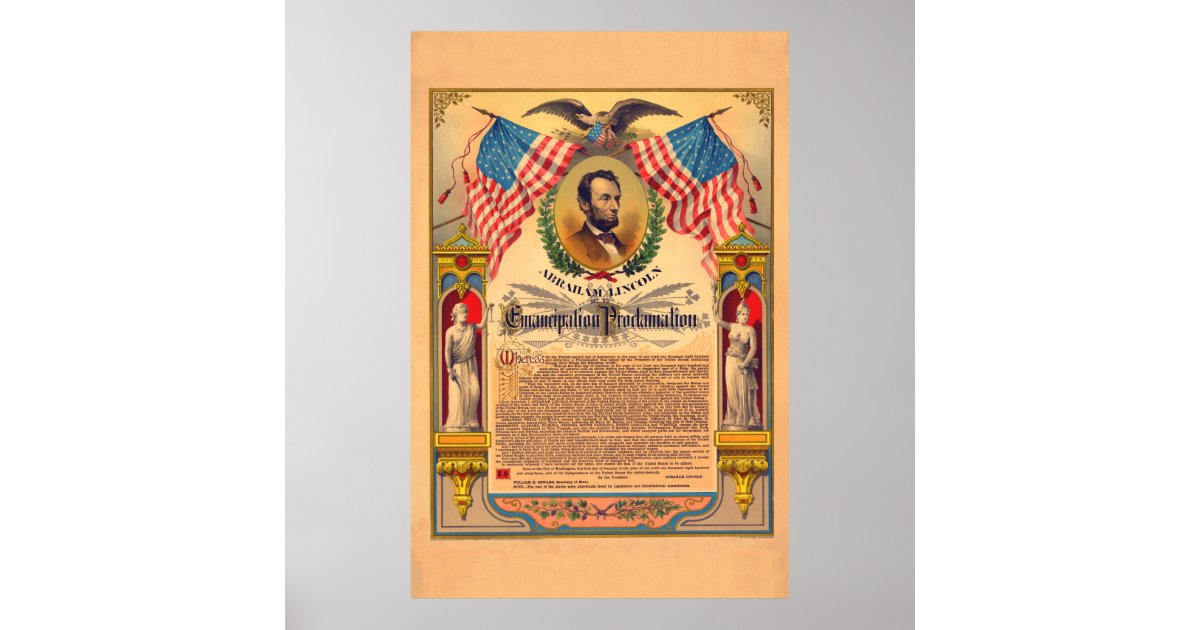 Emancipation Proclamation Poster | Zazzle