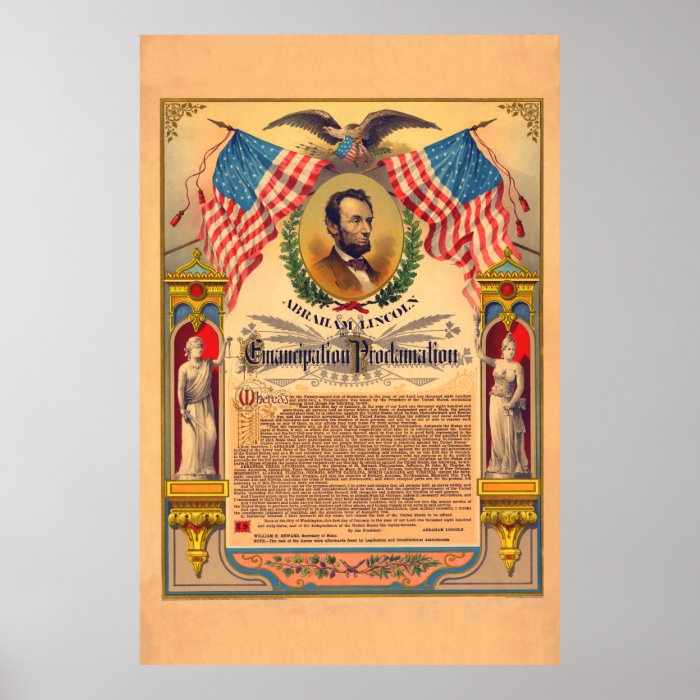 Emancipation Proclamation Poster