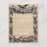 Emancipation Proclamation Print Postcard