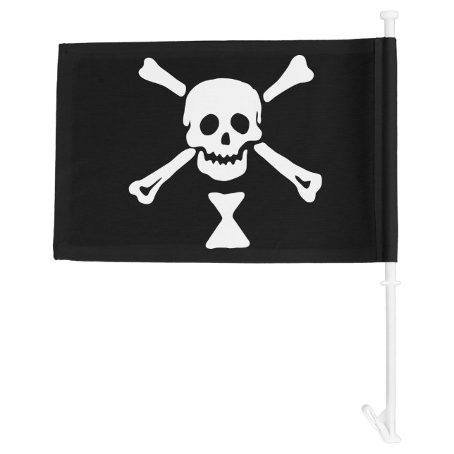 Emanuel Wynne Pirate Flag Jolly Roger (Back)