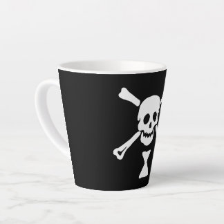 Emanuel Wynne Pirate Flag Jolly Roger Latte Mug