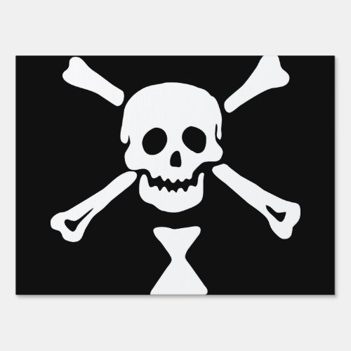 Emanuel Wynne Pirate Flag Jolly Roger Sign