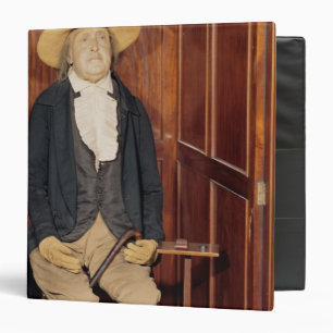 Embalmed body of Jeremy Bentham 3 Ring Binder