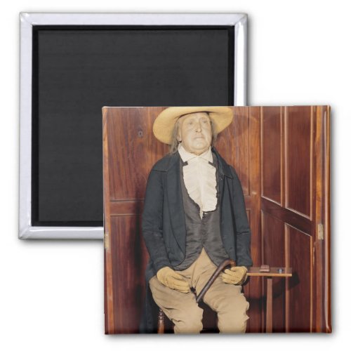 Embalmed body of Jeremy Bentham Magnet